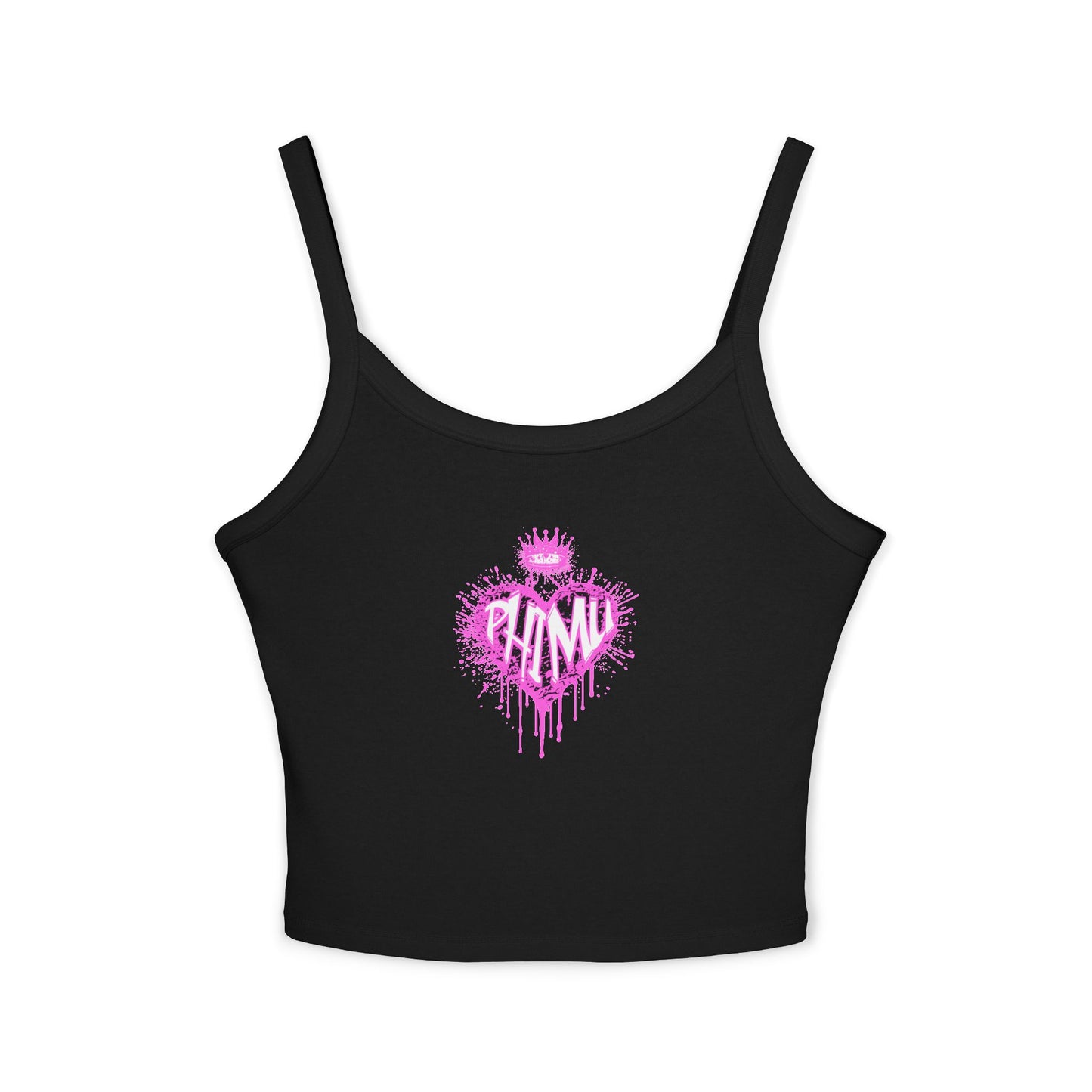 Phi Mu Sorority Spaghetti Strap Tank Top