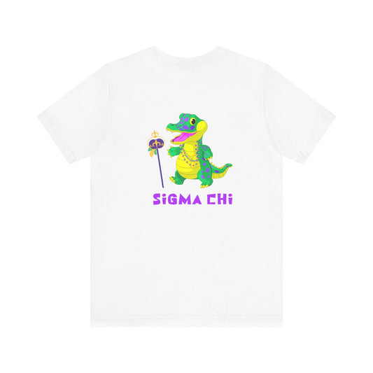 Sigma Chi Fraternity Short Sleeve Jersey Tee Bella & Canvas