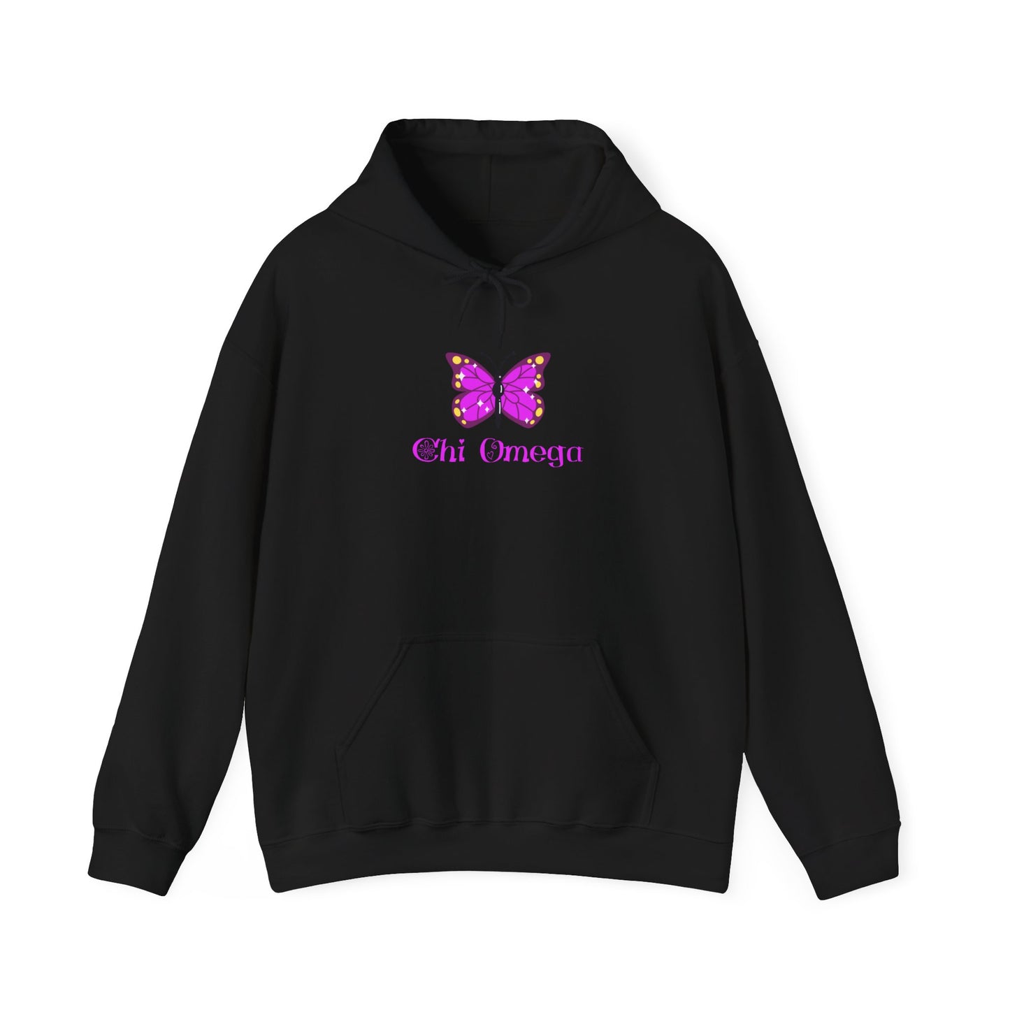 Chi Omega Sorority Heavy Blend™ Hooded Sweatshirt