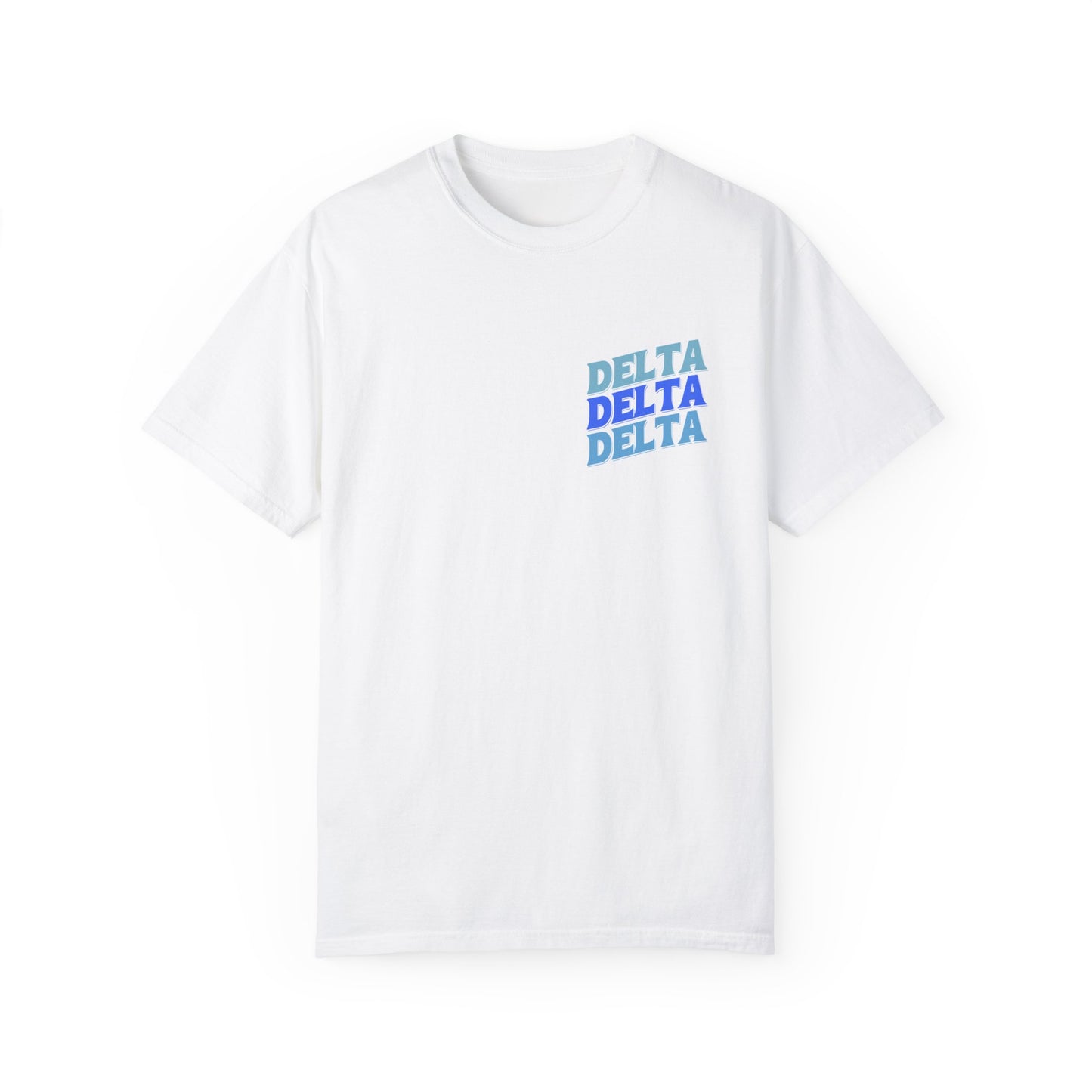 Tri Delta Summer Comfort Colors Tshirt