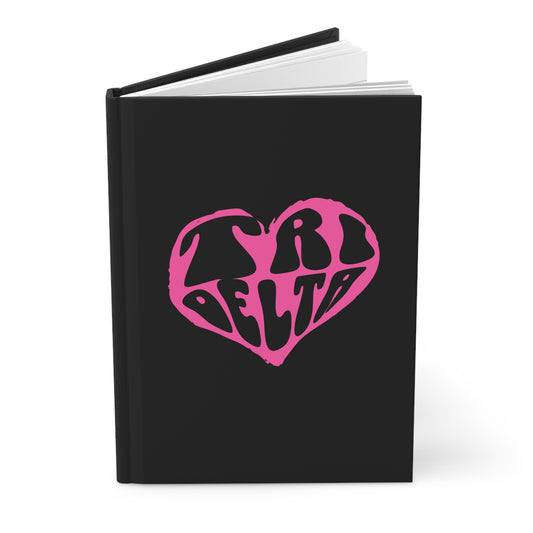 Tri Delta Hardcover Journal Matte