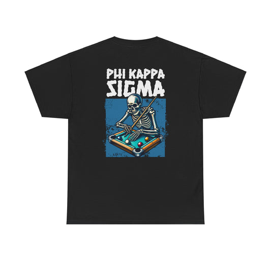 Phi Kappa Sigma Skeleton Gaming Heavy Cotton Tee