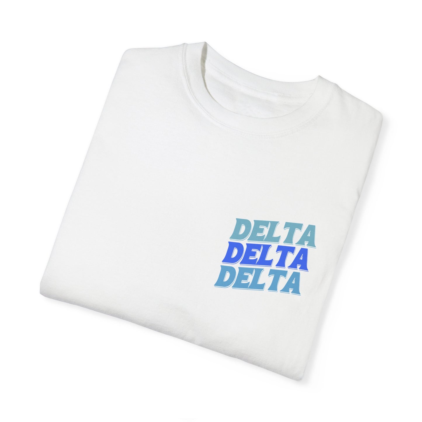 Tri Delta Summer Comfort Colors Tshirt