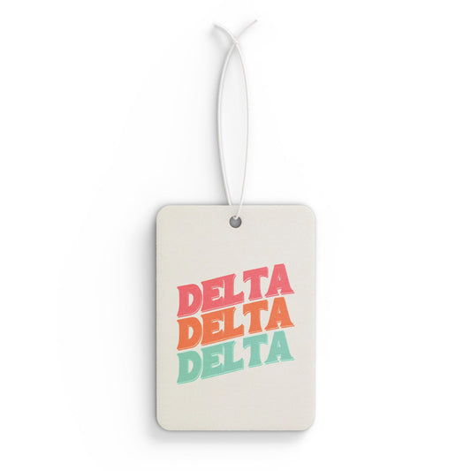 Tri Delta Car Freshener