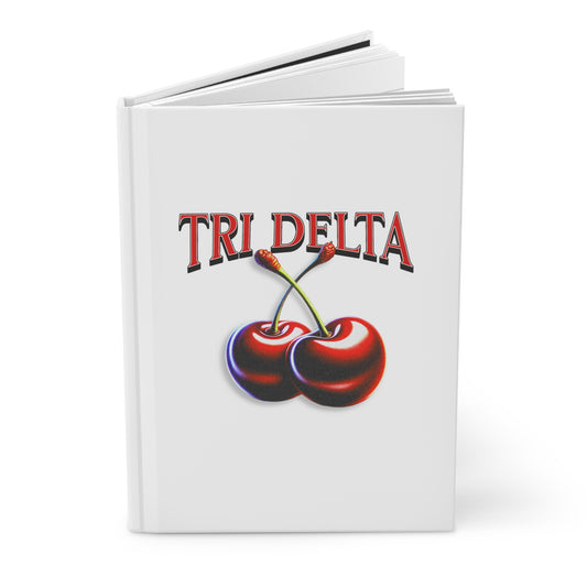 Tri Delta Sorority Hardcover Journal Matte Notebook