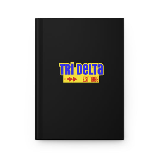 Tri Delta Hardcover Journal Matte