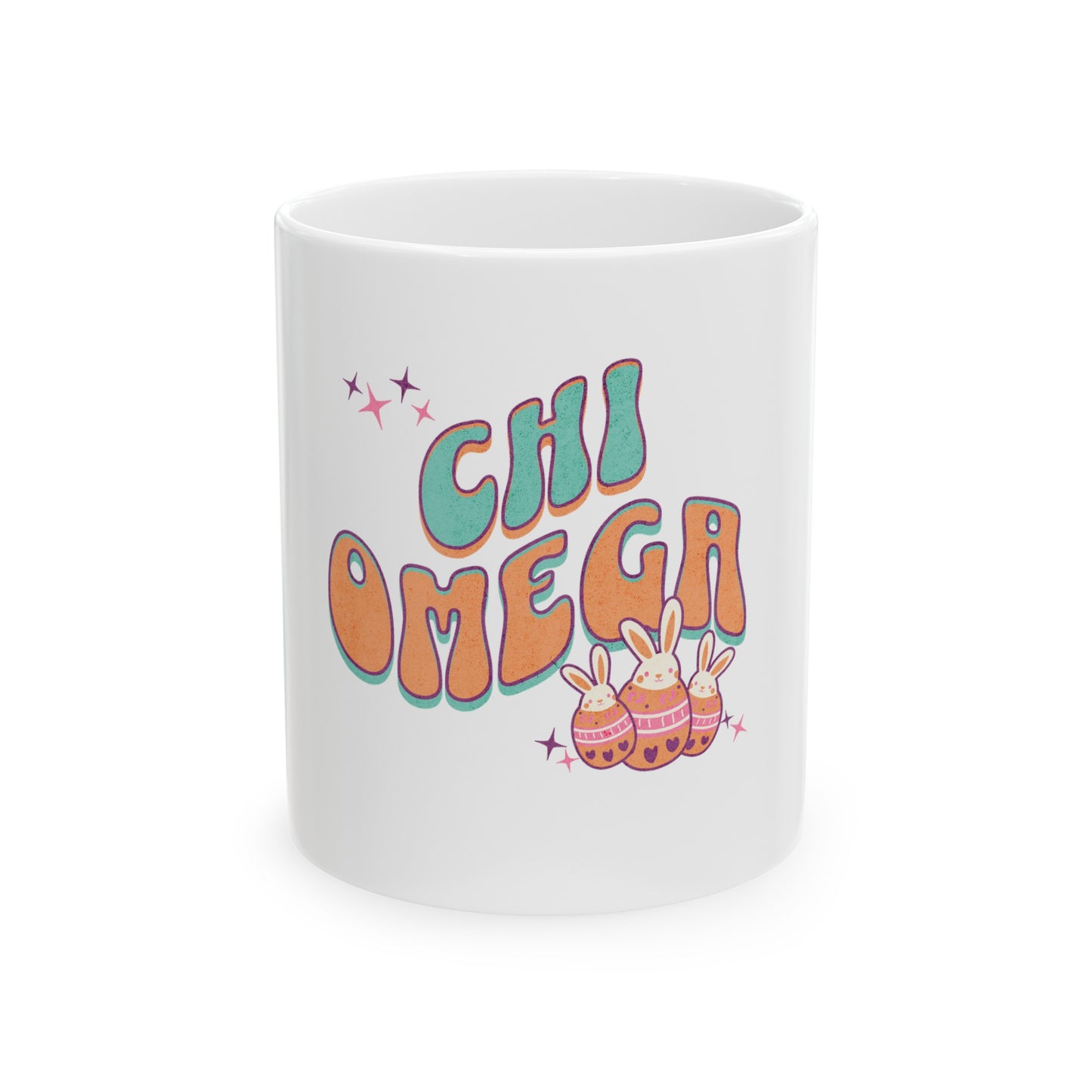 Chi Omega Ceramic Mug, 11oz