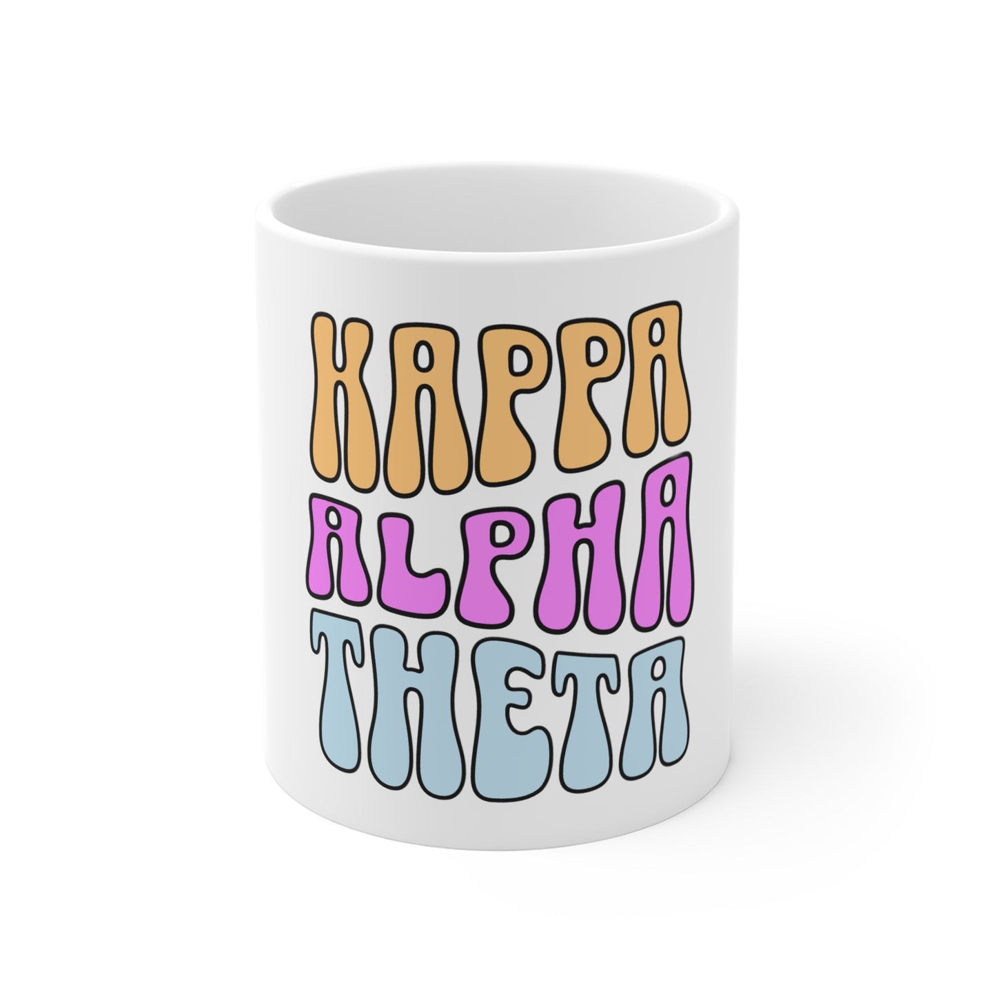 Kappa Alpha Theta Sorority Mug 11oz