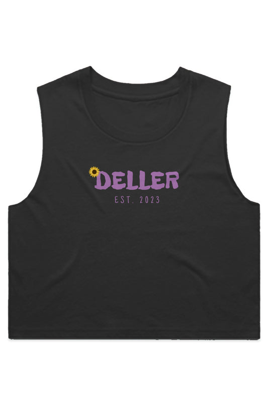 Deller Logo WO'S CROP TANK