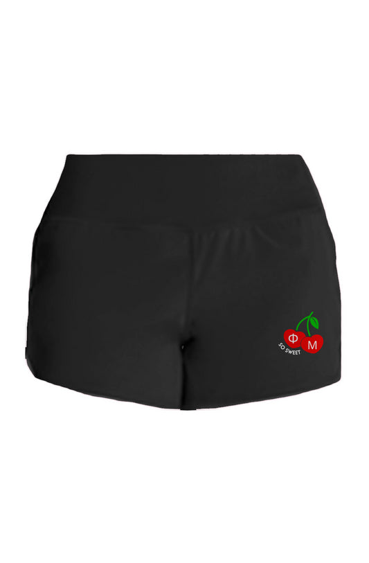 Phi Mu Cherry Ladies Repeat Short