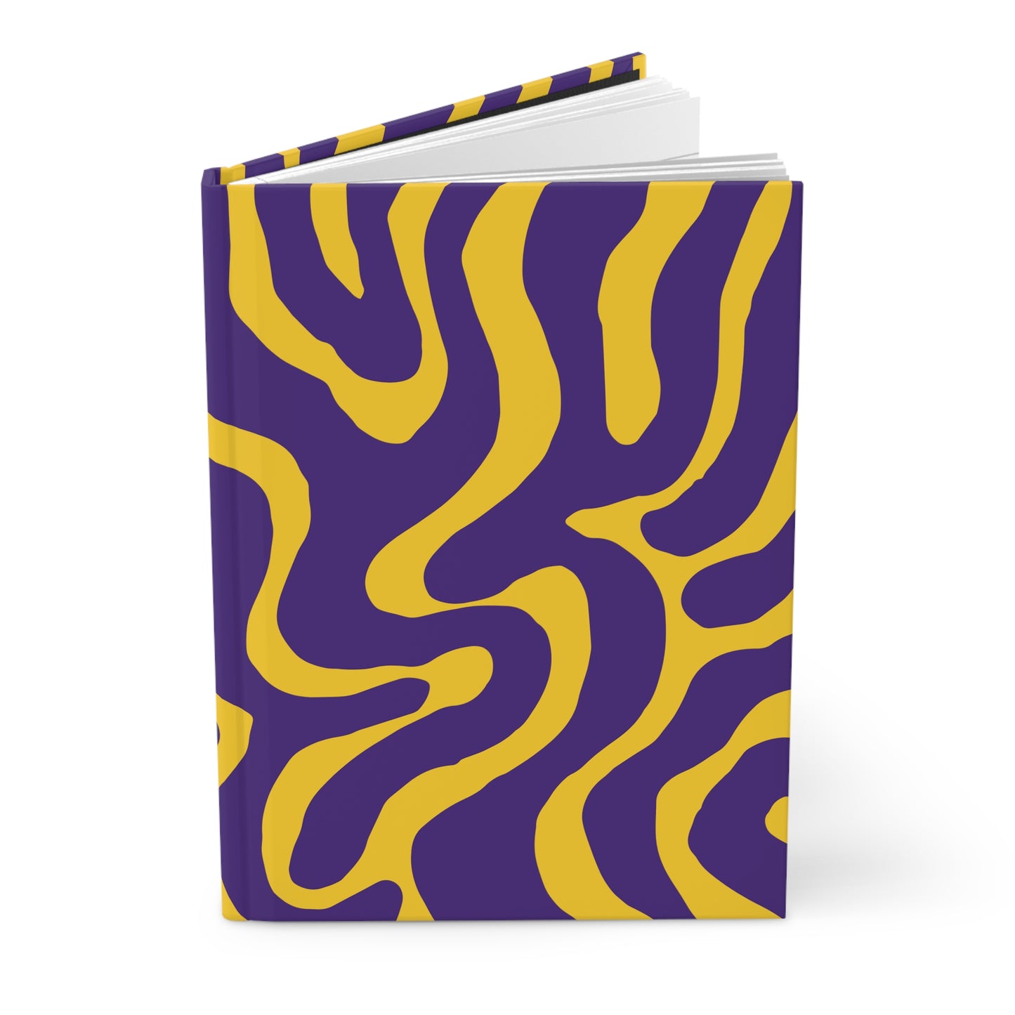 Purple & Gold Hardcover Journal Matte