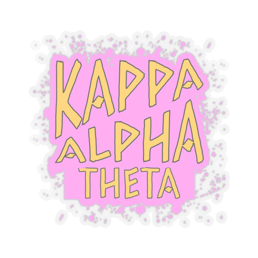 Trendy and Bold Kappa Alpha Theta sticker