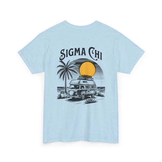 Sigma Chi Beach Heavy Cotton Tee