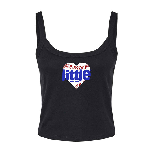 Big Little Sorority Reveal Little Top Bella + Canvas Ladies' Micro Ribbed Scoop Tank