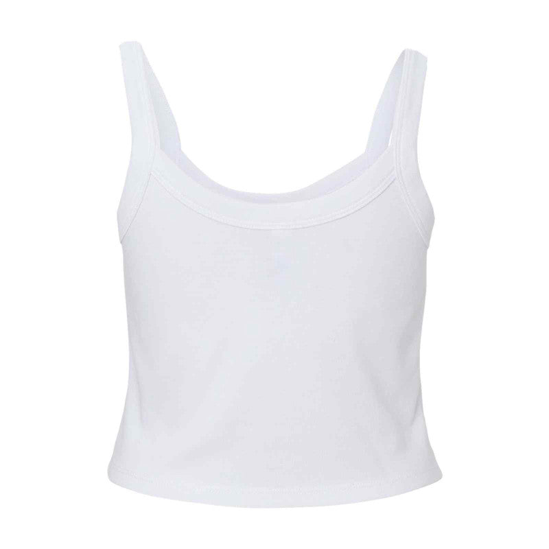 Chi Omega Bella + Canvas Ladies' Micro Ribbed Scoop Tank